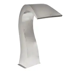 GENERICO - Cascadas para Piscinas de Acero Inoxidable 100x50CM Marca Pool System