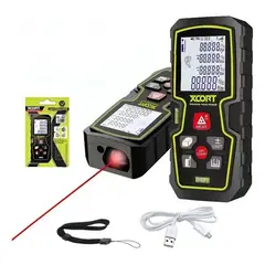 XCORT - Medidor Distancia Láser 60 Metros Recargable 607-1060