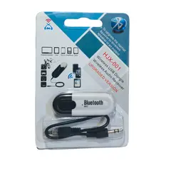 GENERICO - Receptor Bluetooth Dual Plug y Usb Para Autos parlantes HJX-001