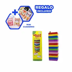 GENERICO - Pack12 Bloques Mesa de 48pzas Multicolor Y+Regalo Agendita