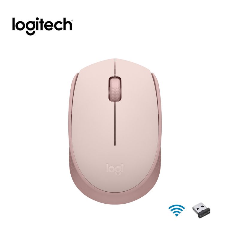 Mouse Inalambrico M170 Rosado