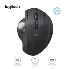 LOGITECH - Mouse Mx Ergo S Advanced Trackball Wireless Bolt Bluetooth