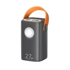 HANDS UP - Cargador portatil with Light 60000 mAh 27W+225W MODELO RPP-123 GRIS