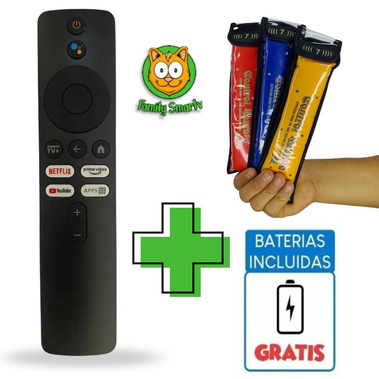 Control Remoto Xiaomi compatible con TV Box S 2ª generación + Funda