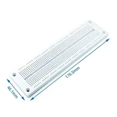 GENERICO - Protoboard SYB-120 700 Puntos Color Blanco Prototipos Electrónicos