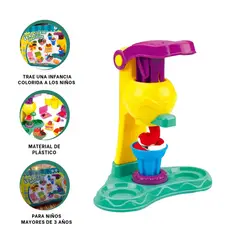 GENERICO - Pack2 Maquina Plastilina Caja Verde Y+Regalo Agendita