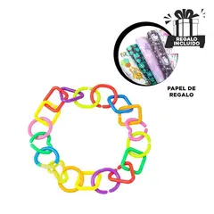 GENERICO - Pack12 Figuras Armables y Buenos Anillos Y+Papel de Regalo