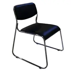 TEMEL - Silla Fija IM-JUNIOR Silla de visita color negro