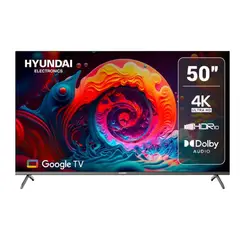 HYUNDAI - TELEVISOR 50 HYLED5024G 4K UHD GOOGLE TV
