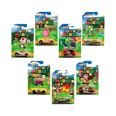 HOT WHEELS - Mario Kart Set 7 Autos Coleccionables