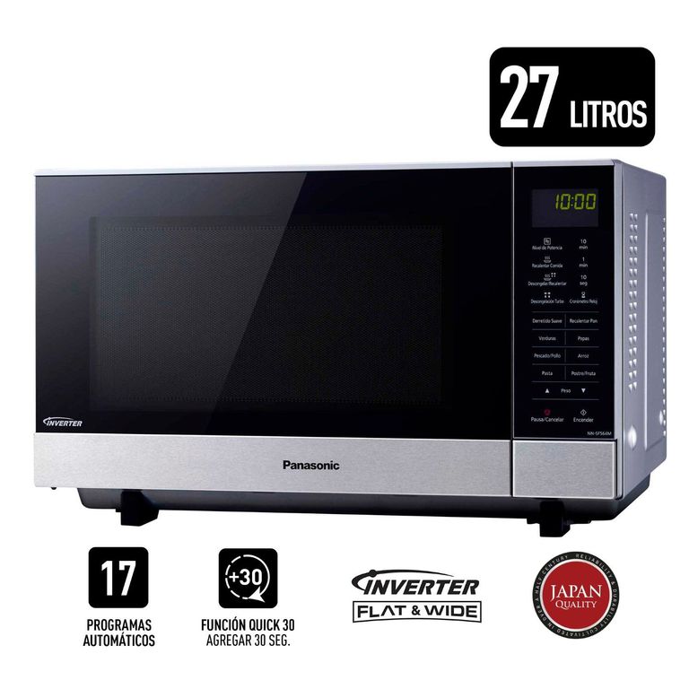 Microondas NN-SF564 Inverter 27 lt Silver