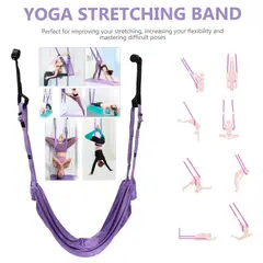 GENERICO - Correa Elástica de cintura y pierna para yoga