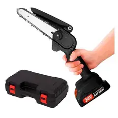 GENERICO - MOTOSIERRA DE CADENA 24V INALAMBRICA