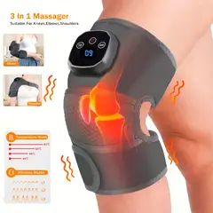 GENERICO - Masajeador De Rodilla Inalámbrico Con Vibración Térmica Ajus