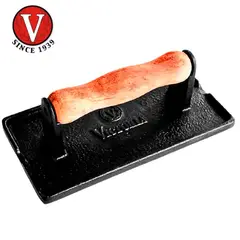 VICTORIA - Plancha Parrillera (Pisador De Carnes) 22 cm Esmaltado-victoria