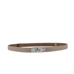 TIOZONEY - Cinturón Mujer-Gris