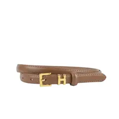 TIOZONEY - Cinturón Mujer-Café