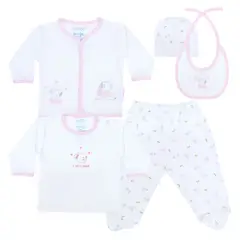 KUKULI - AJUAR PEQUEÑITO UNISEX 5 PIEZAS 2483