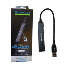 GENERICO - Adaptador USB ROMAX de Alta Velocidad - 4 en 1