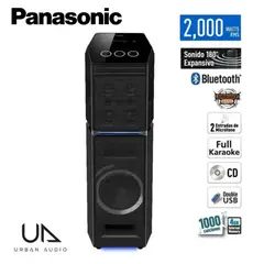 PANASONIC - Equipo de Sonido SC-UA90PU-K ONE BOX 2200 Watts RMS - Negro
