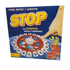 OEM - Juego de Mesa Stop Rojo