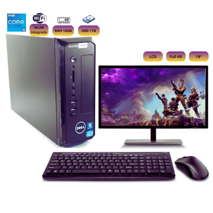 Computadora D06S Intel Core I5, RAM 16 GB , HDD 1TB+ MonitorTeclado y Mouse
