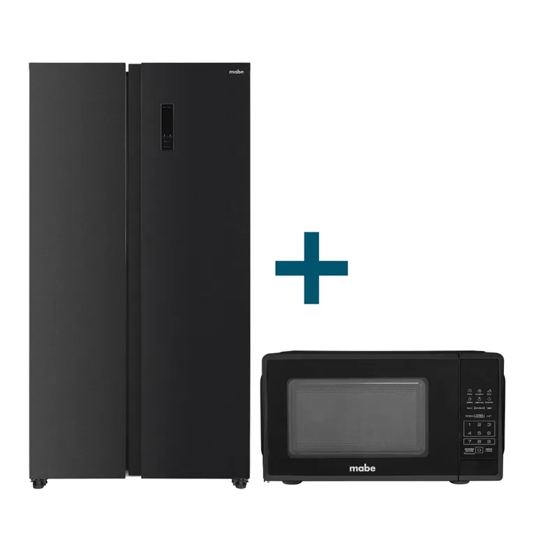 Combo Refrigeradora Side by Side +Horno microondas 20L