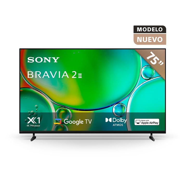 TV 75" K-75S20M2 4K Ultra HD BRAVIA 2 II Google TV con HDR