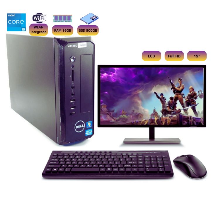 Computadora D06S Intel Core I5 500GB SSD 16GB RAM+ MonitorTeclado y Mouse