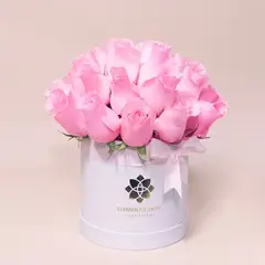 GENERICO - Box Flores Rosas Rosadas