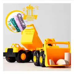 GENERICO - Set de Carros de Juego Practico Truck City Y+Papel de Regalo