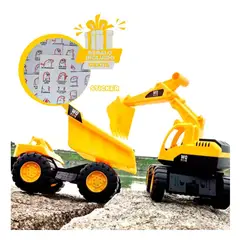 GENERICO - Set de Juego de Carros Kids Truck City Y+Regalo Stickers