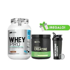 UNIVERSE NUTRITION - PACK WHEY PRO 1 KG CHOCOLATE + CREATINA OPTIMUM NUTRITION MICRONIZADA 300G + SHAKER