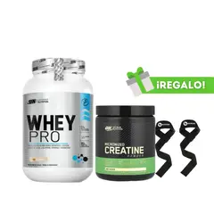 UNIVERSE NUTRITION - PACK WHEY PRO 1KG COOKIES + CREATINA OPTIMUM NUTRITION MICRONIZADA 300G + STRAPS