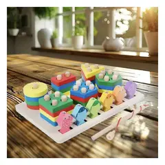 GENERICO - Pack6 Set Multifuncional para Niños Y+Papel de Regalo