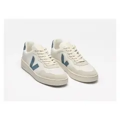 VEJA - Zapatilla v-90 leather Blanco