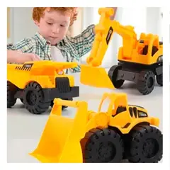 GENERICO - Pack2 Set Carritos de Niños Truck Y+Banderitas Adhesivas