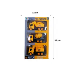 GENERICO - Pack4 Set de Carros de Juego Inertia Force Y+Regalo Stickers