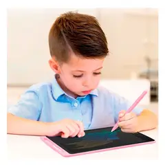 GENERICO - Pack2 Pizarra Digital de Dibujo e Escritura de Tono Rosado