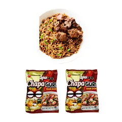 GENERICO - Pack 2u Fideos Ramen Sabor Chapaguri 140gr