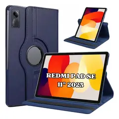 GENERICO - Funda Protector Giratorio 360° para Redmi PAD SE 11 " - AZUL