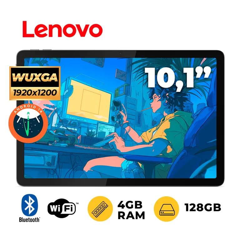 TABLET ZAEJ0105PE IDEA 10.1” WUXGA TFT LCDIPS ANDROID 14 O SUPERIOR