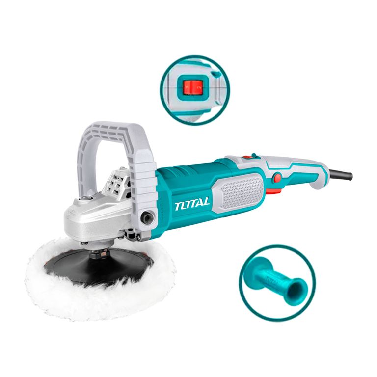 Pulidora Angular 1400w 180mm 220v 6 Velocidades Total Tp11418018
