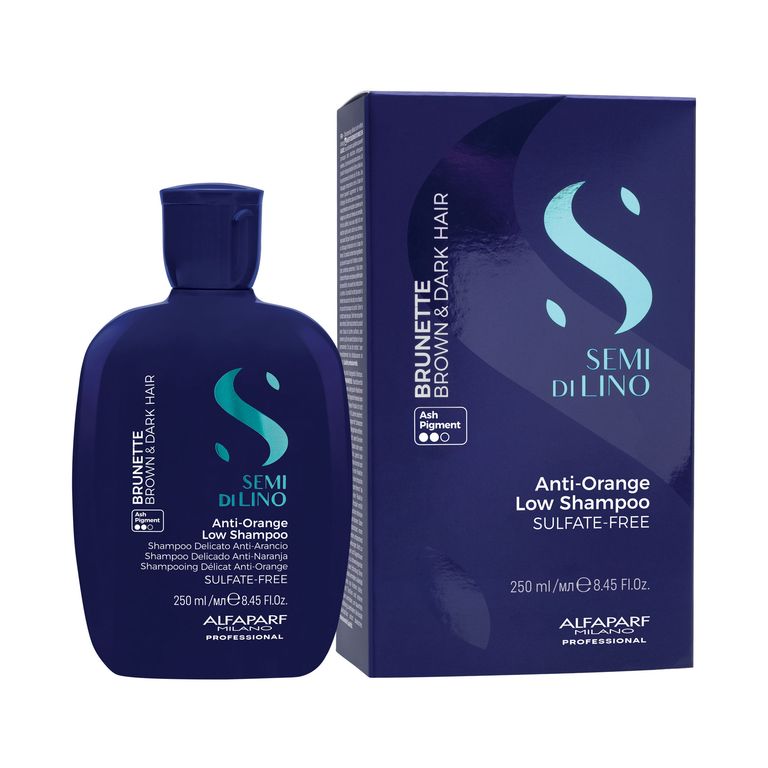 Shampoo Semi Di Lino Brunette Anti-Orange 250ml