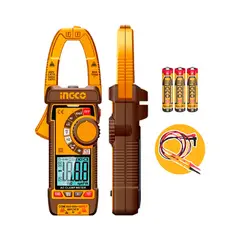 INGCO TOOLS - Pinza Amperimetrica Digital Ac-600a 4000 Ctos Dcm66001 Ingco