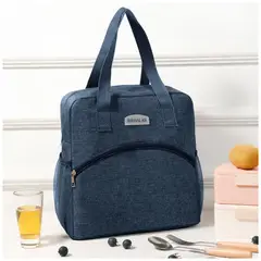 KELLER - Lonchera Térmica para Comida Y Alimentos Impermeable Azul R33