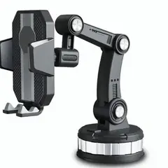 GENERICO - Soporte para teléfono con ventosa emergente de un botón