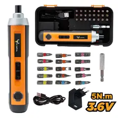 GENERICO - Kit Destornillador Inalámbrico 28 en 1