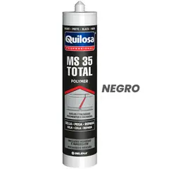 QUILOSA - ADHESIVO SELLADOR HIBRIDO SINTEX MS-35 TUBO 300ml NEGRO