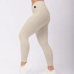 SPORTLINE - Legging básica color entero